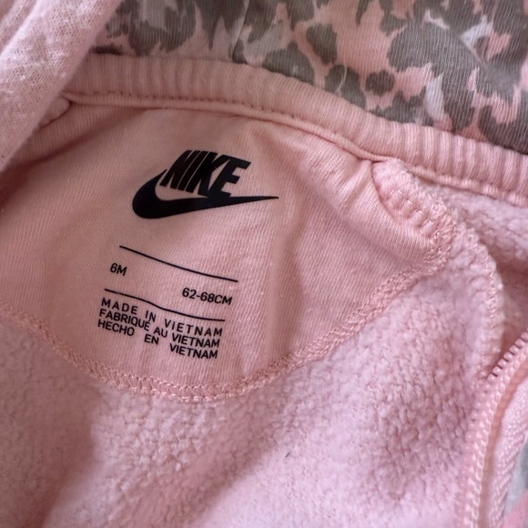 Nike Sweatshirt Hooded Romper - Picture 11 of 12